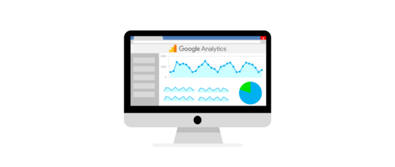 google analytics header