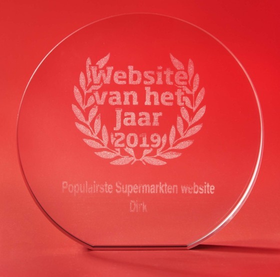 Dirk website van het jaar 2019