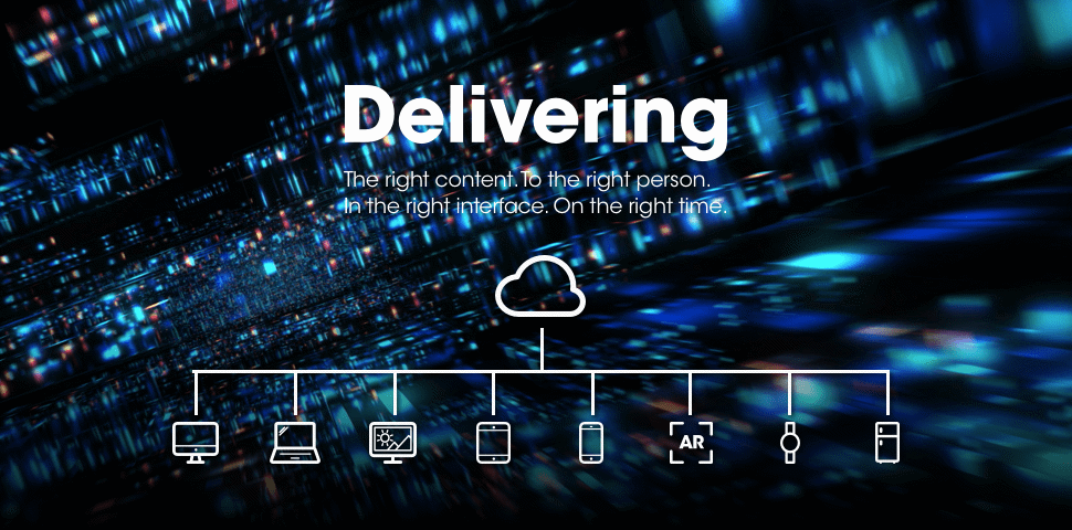 Snakeware CMS, the digital experience platform delivering the right content to the right audience via the right interface on the right time.